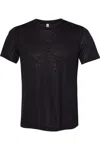 Bella+canvas Viscose Fashion Tee In Black