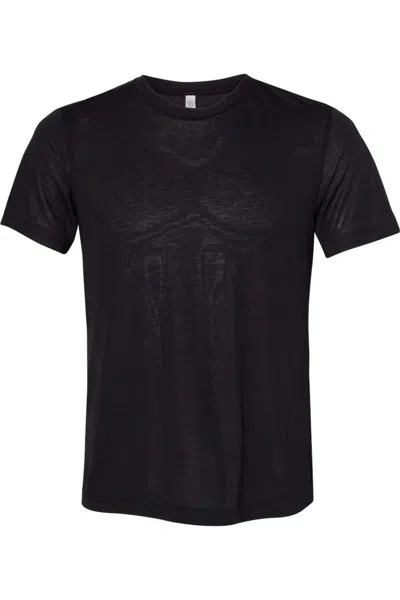 Bella+canvas Viscose Fashion Tee In Black
