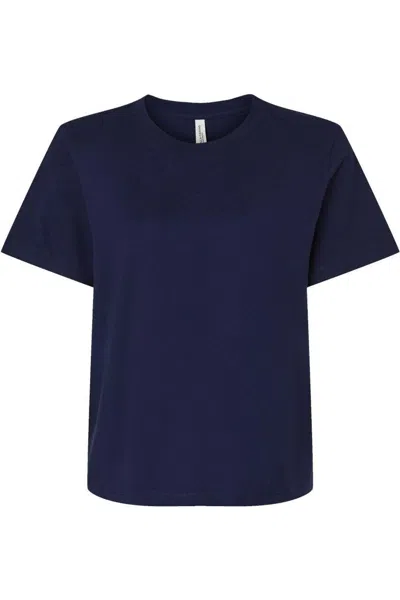 Bella+canvas Women's 6 oz Heavyweight Tee In Blue