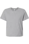 Bella+canvas Women's 6 oz Heavyweight Tee In Gray