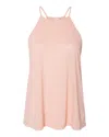 Bella+canvas Women´s Flowy High-neck Tank In Pink