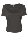 Bella+canvas Women's Flowy Open Back Tee In Multi