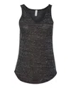 Bella+canvas Women's Flowy V-neck Tank In Black