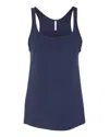 Bella+canvas Womens Relaxed Jersey Tank In Blue