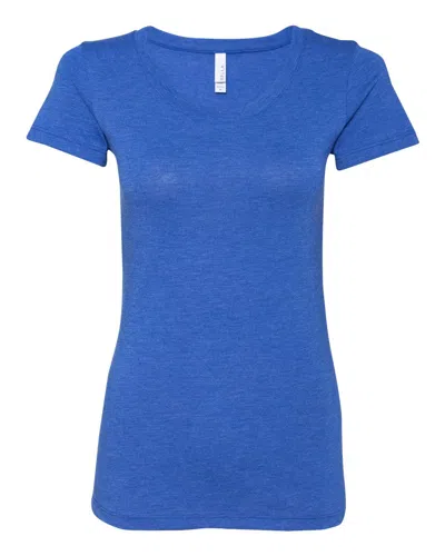 Bella+canvas Women's Triblend Tee In Blue