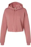 Bella+canvas Women´s Crop Fleece Hoodie In Multi