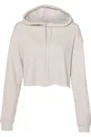 Bella+canvas Women´s Crop Fleece Hoodie In Multi