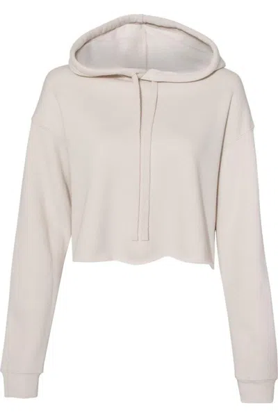 Bella+canvas Women´s Crop Fleece Hoodie In Multi