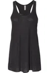 Bella+canvas Women´s Flowy Racerback Tank In Black