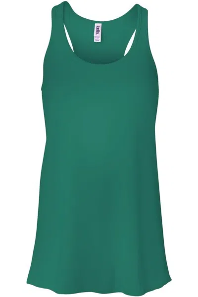 Bella+canvas Women´s Flowy Racerback Tank In Multi