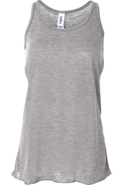Bella+canvas Women´s Flowy Racerback Tank In Multi
