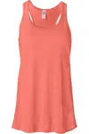 Bella+canvas Women´s Flowy Racerback Tank In Pink