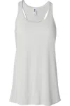 Bella+canvas Women´s Flowy Racerback Tank In White