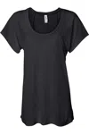 Bella+canvas Womens Flowy Raglan Tee In Animal Print