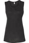 Bella+canvas Women´s Flowy Scoop Muscle Tank In Black