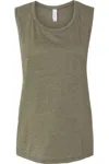 Bella+canvas Women´s Flowy Scoop Muscle Tank In Multi