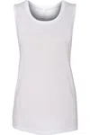 Bella+canvas Women´s Flowy Scoop Muscle Tank In White