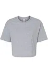 Bella+canvas Women´s Jersey Crop Tee In Gray
