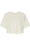 Bella+canvas Women´s Jersey Crop Tee In Beige