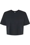 Bella+canvas Women´s Jersey Crop Tee In Black