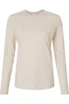 Bella+canvas Womens Jersey Long Sleeve Tee In Multi