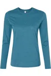 Bella+canvas Womens Jersey Long Sleeve Tee In Multi