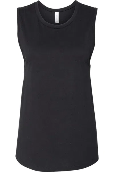 Bella+canvas Women´s Jersey Muscle Tank In Black