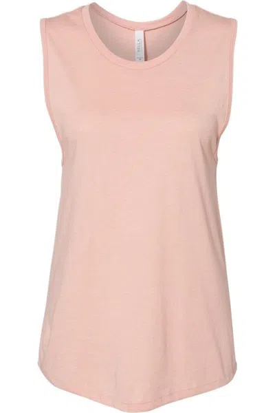 Bella+canvas Women´s Jersey Muscle Tank In Brown