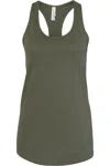 Bella+canvas Women´s Jersey Racerback Tank In Green