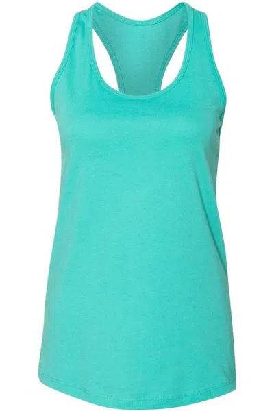 Bella+canvas Women´s Jersey Racerback Tank In Green