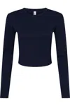 Bella+canvas Women´s Micro Rib Long Sleeve Baby Tee In Multi