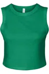Bella+canvas Women´s Micro Rib Muscle Crop Tank In Multi