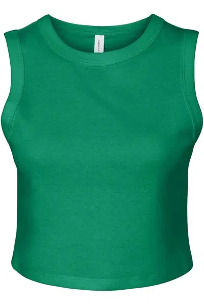 Bella+canvas Women´s Micro Rib Muscle Crop Tank In Multi