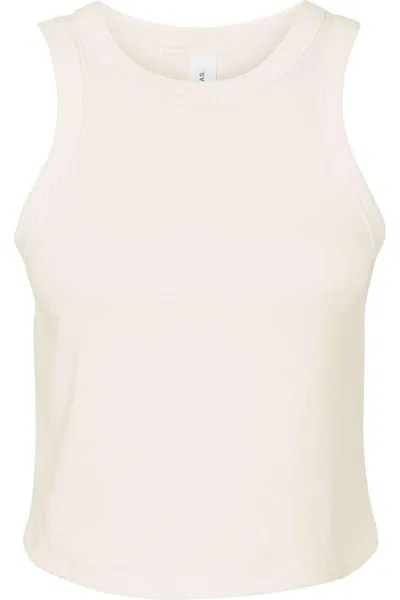 Bella+canvas Women´s Micro Rib Racer Tank In Beige