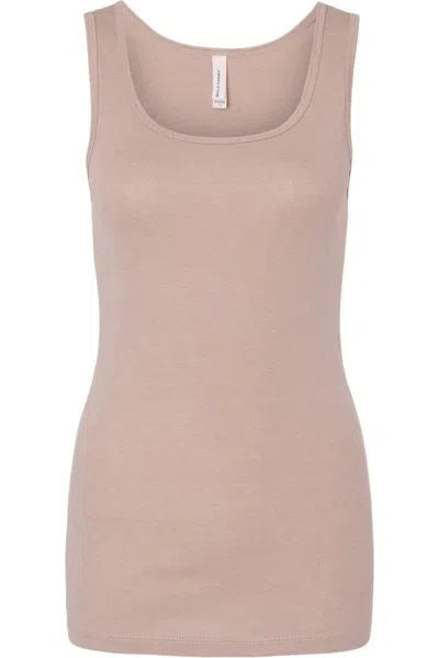 Bella+canvas Women´s Micro Rib Tank In Pink