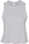 Bella+canvas Women´s Racerback Crop Tank In Multi