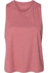 Bella+canvas Women´s Racerback Crop Tank In Multi