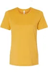 BELLA+CANVAS WOMENS RELAXED FIT HEATHER CVC TEE