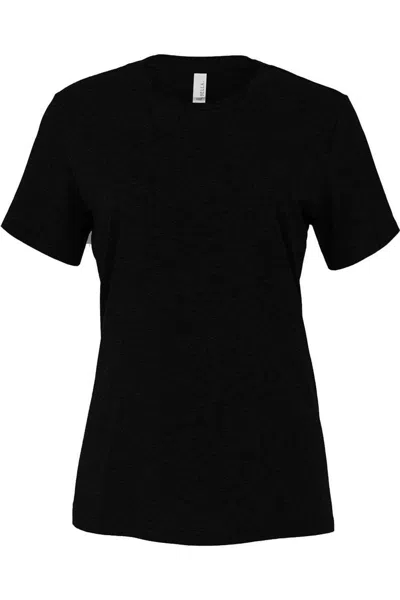 Bella+canvas Womens Relaxed Fit Heather Cvc Tee In Multi