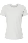 Bella+canvas Womens Relaxed Fit Heather Cvc Tee In Multi