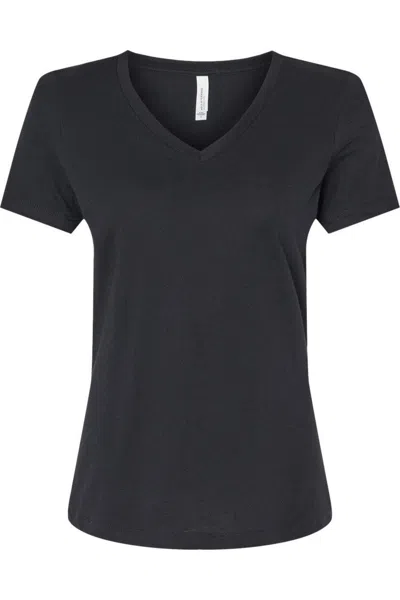 BELLA+CANVAS WOMEN´S RELAXED HEATHER CVC V-NECK TEE