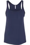 Bella+canvas Womens Relaxed Jersey Tank In Blue