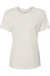 Bella+canvas Womens Relaxed Jersey Tee In White