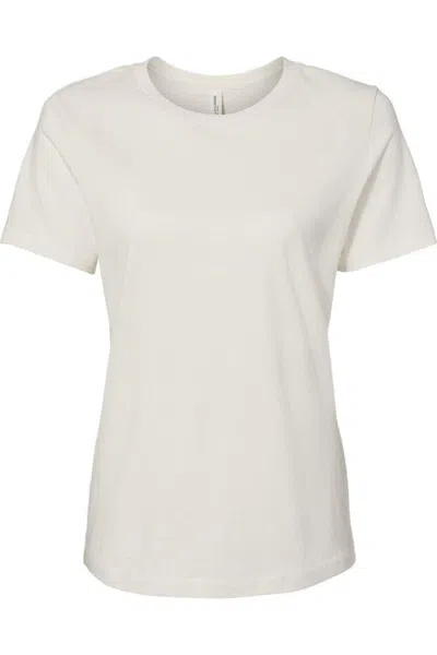 Bella+canvas Womens Relaxed Jersey Tee In White