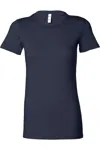 Bella+canvas Women´s Slim Fit Tee In Blue