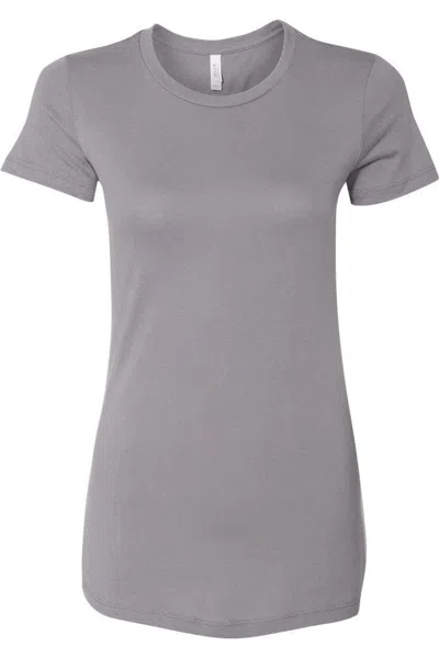 Bella+canvas Women´s Slim Fit Tee In Gray