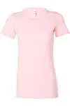 Bella+canvas Women´s Slim Fit Tee In Pink