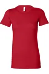 Bella+canvas Women´s Slim Fit Tee In Red