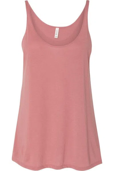 Bella+canvas Women´s Slouchy Tank In Pink