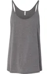 Bella+canvas Women´s Slouchy Tank In Gray
